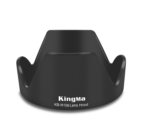 KingMa KB-N106 Lens hood for Nikon D3300 D3400 D3500 Camera