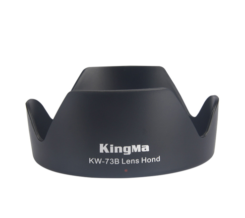KingMa  KW-73B Lens hood for Canon 750D 760D 800D Camera