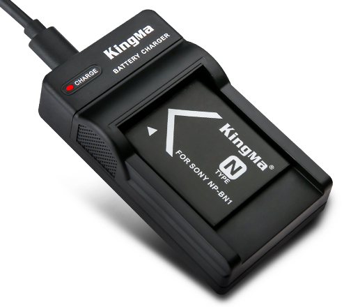 劲码 NP-BN1 电池充电器套装适用于索尼TX55 WX70 相机