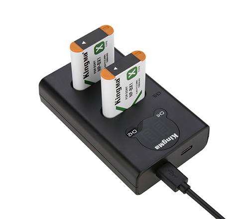 劲码相机电池NP-BX1电池充电器套装适用于索尼相机
