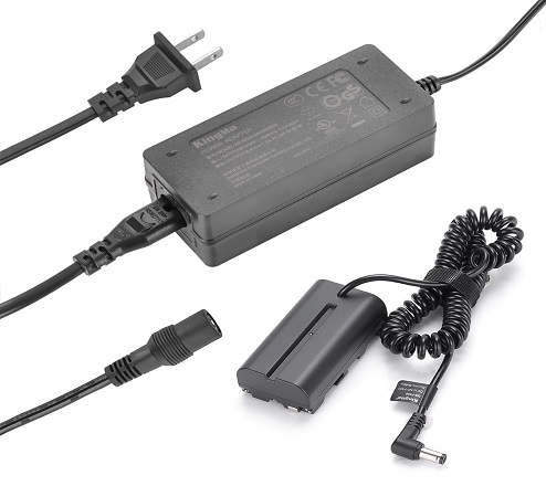 KingMa NP-F550 Dummy Battery kit Fast Charger With AC Power Supply Adapter For Sony camera