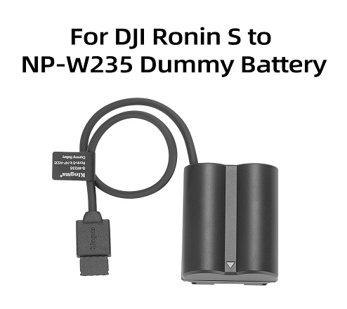 KingMa For Ronin S to NP-W235 Dummy Battery Compatible with FUJI X-T4