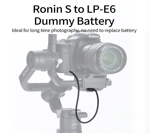 KingMa LP-E6 Dummy Battery For Ronin S Compatible with Canon EOS 6D 7D 60D 70D 80D EOS R R5 R6