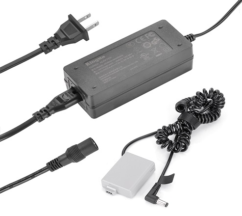 KingMa LP-E5 Dummy Battery kit Fast Charger With AC Power Supply Adapter For Canon Camera