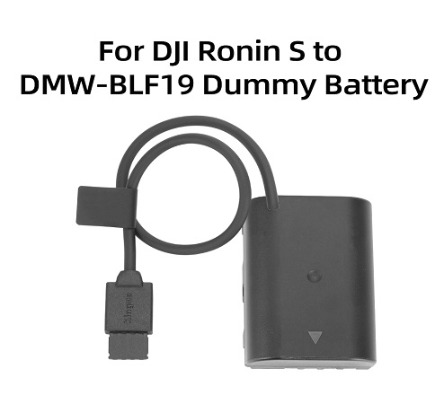 KingMa BLF19 Dummy Battery for Ronin S Compatible for Panasonic DMC-GH3, GH4, GH5, GH5S