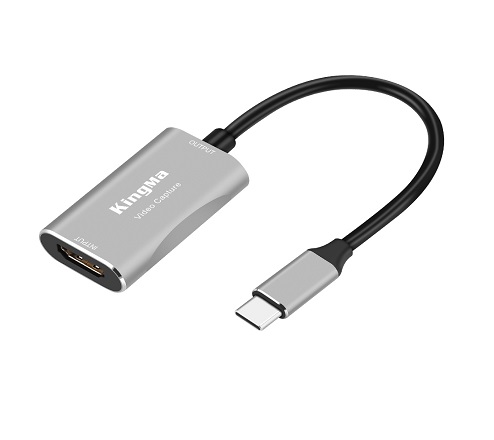 KingMa HDMI to USB-C 3.0 Video Capture Card 4K 1080p Device for Gaming Streaming Video Conference Live Broadcasting Compatible