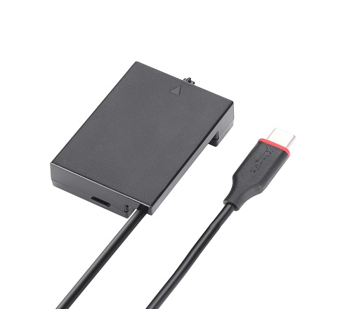 KingMa Portable LP-E8 Dummy Battery USB-C to LP-E8 Power Bank Adapter Power Supply for Canon 650D 600D 700D 550D