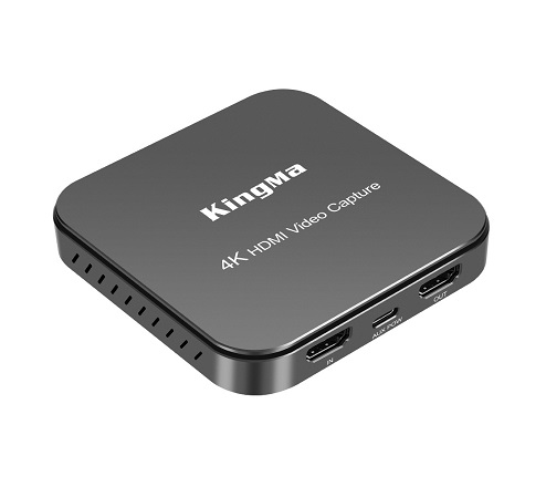 KingMa External Capture Card Stream and Record in 1080p60 or 4K60 Video Capture Card with ultra-low latency on PS5 PS4/Pro