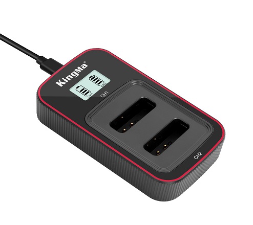 KingMa LCD Dual Charger for NB-13L