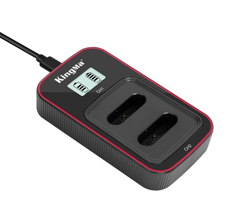 KingMa LCD Dual Charger for NP-BX1