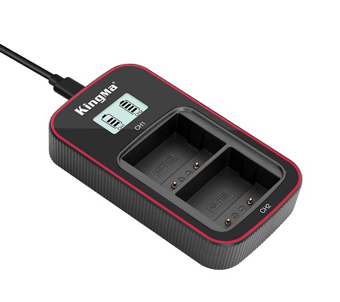 KingMa LCD Dual Charger for NP-T125