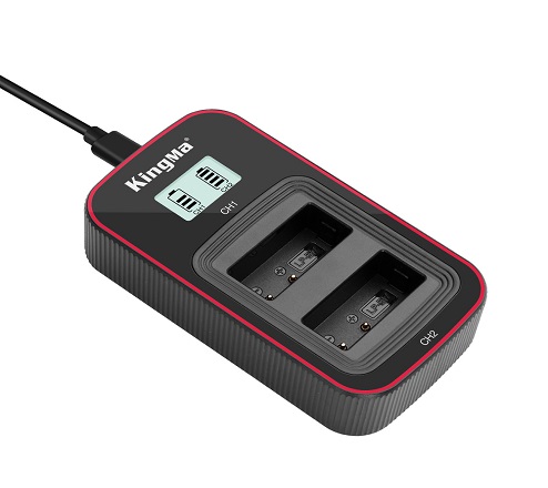 KingMa LCD Dual Charger for LP-E17