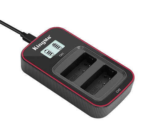 KingMa LCD Dual Charger for DMW-BLG10