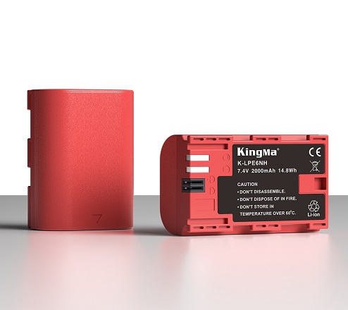 KingMa LP-E6NH battery For Canon EOS 5D Mark IV Camera