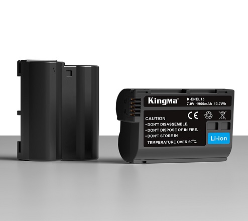 KingMa EN-EL15 Battery for Nikon D700 D800 camera