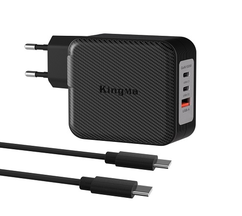 KingMa 100W GaN USB-C PD Charger for Laptops/Notebooks