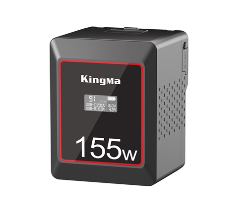 KingMa Pocket Size 155Wh V-Mount v-mount V-Lock Battery KM-VK155