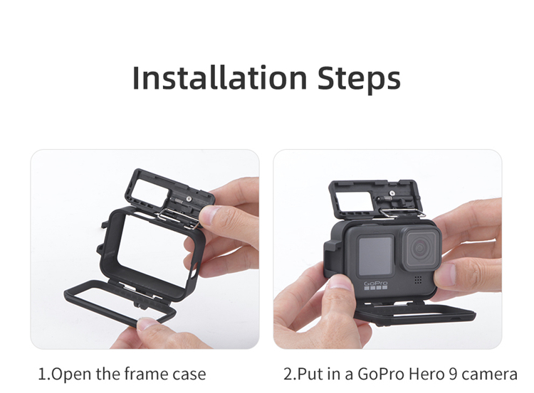 KingMa Plastic Protective Frame for GoPro Hero 9/10/11/12 – KingMa